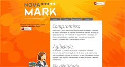 Desktop Screenshot of novamark.com.br